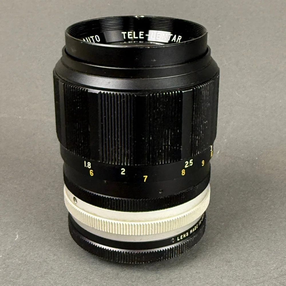 Tele-Lentar 135mm f/2.8 Auto Telephoto Lens M42 Mount H662475